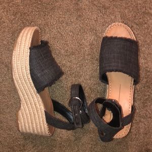 Dolce vita lesly denim wedges
